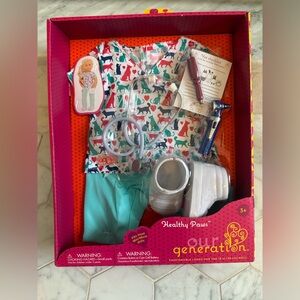 Our Generation Healthy Paws Vet Outfit Set